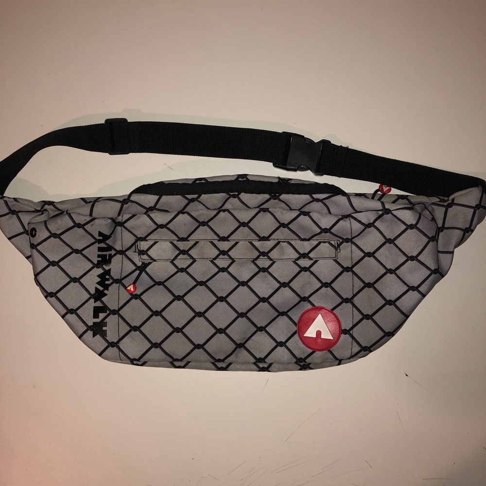 Airwalk Fanny Pack Gray and Black Color